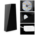 thumbnail image 4 of Minimalismo Geometría De Doble Cabeza 10W Led Luz De Pared Lámpara De Noche Interior Blanco Cálido Smd 5730 Ac 85-265V Yuarrent HA024498-01, 4 of 6