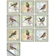 thumbnail image 1 of ZHAOCHENG 10 Pegatinas de pared de azulejos de simulación 3D impermeables, autoadhesivas, murales de flores, decoración de pared, hogar, cocina, baño, dormitorio, decoración de habitación de niños al, 1 of 5