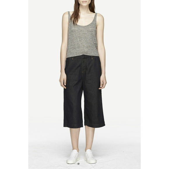 $220 RAG & BONE / JEAN Cropped GAUCHO BAGGY Wide Leg HARROW Jeans ( 26 )