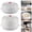 A,B, variant on Single-Layer Microwave Vegetable Steamer with Transparent Lid, Cookware for Steaming Vegetables, 25x20x7cm