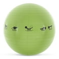 thumbnail image 4 of Prism Fitness 23" Smart Self-Guided Fitness Stability Exercise Ball, Green, 4 of 10