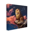 thumbnail image 3 of Stupell Industries Lion Cat Night Sky Constellation Leo Astrology Symbol Painting Gallery Wrapped Canvas Print Wall Art, Design by Lucia Heffernan, 3 of 7