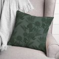 thumbnail image 3 of Creative Products Emerald Tones Protea Blooms 18 x 18 Spun Poly Pillow, 3 of 3