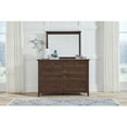 thumbnail image 2 of A-America Westlake 10 Drawer Master Dresser & Mirror, Cherry Brown Finish, 2 of 7