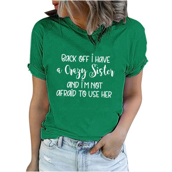 ChaoHeng Plus Size Women Tops Women Tops Summer Women's Funny Printed Pattern Casual Fashion Soild Color Short Sleeve Tops Blouse