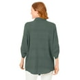 thumbnail image 2 of Woman Within Plus Size Cotton Gauze Bigshirt, 2 of 6