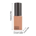 thumbnail image 3 of Dvkptbk Foundation liquids Moisturizing Foundations Fluid Easy To Create Uniform Color Concealer Moisturizing Suitable for Variety of To Make Shiny 28ml, 3 of 7