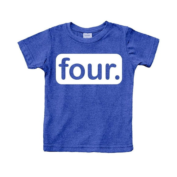 4th Birthday Shirt boy Gifts for 4 Year Old Boys Shirts Toddler Tshirt Fourth (Charcoal Blue, 4 Years)