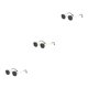 thumbnail image 5 of Jumpingount Gafas de sol Steampunk redondas pequeñas y elegantes para hombres y mujeres, estilo Retro de Metal Steam Punk, protección , dorado, Type1 NO1, 5 of 6