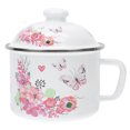 thumbnail image 1 of MasteelfCA Bol Alimentaire en Émail avec Couvercle Support de Nouilles Instantanées Récipient Alimentaire Ménager, 1 of 9