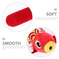 thumbnail image 5 of WASHWEPE Kids Bracelet Slap Bracelet Red Plush 1Set for Decoration at Kindergarten Performances, 5 of 5