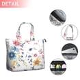 thumbnail image 2 of Pioneer Flower Floral Print Pattern Travel Tote Bags for Women Carry On,Large Weekender Bags for Women Travel,Multi Functional Duffle Bag for Work,Shopping,Sports, 2 of 5
