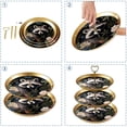 thumbnail image 4 of Raccoon 3 Tier Plastic Cupcake Stand | Dessert Table Display Holder with 21cm/24cm/27cm Plates | 32cm/12.5in Height, 4 of 6