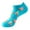 C, variant on 2 Pairs Womens Girls Novelty Funny Cute Ankle Socks 3D Print Pattern Design Colorful Low Cut Liner Socks Socks That Say Meat