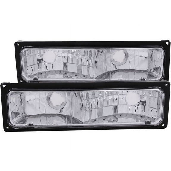 Parking Light Assembly - Compatible with 1988 - 1998 Chevy C1500 1989 1990 1991 1992 1993 1994 1995 1996 1997