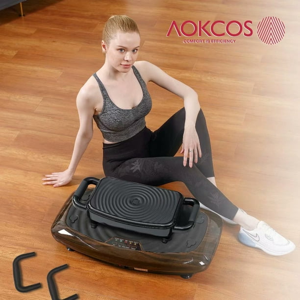 LifePro Waver Vibration Plate Exercise Machine - Whole Body Workout  Vibration Fitness Platform w/ Loop Bands - Home Training Equipment for  Weight Loss