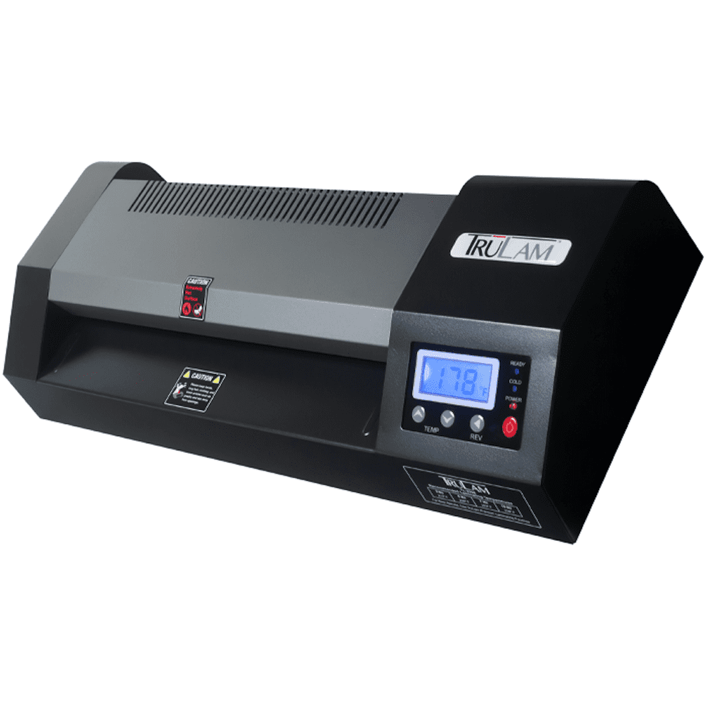 TRULAM TL-320E, Thermal Pouch Laminator, 12.5 inch Max Input, Adjustable Temperature and Speed, Up to 23.6 inches/minute, Black