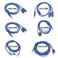 thumbnail image 4 of 3 cables de audio auxiliar macho de 3,5 mm a 2 RCA macho (5 m)., 4 of 4
