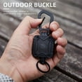 thumbnail image 4 of YUANTOOSE 1pc Outdoor Mountaineering Carabine, Waterproof And Durable Buckle, Telescopic Steel Wire Rope Keychain, 4 of 4