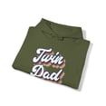thumbnail image 4 of Twin Dad Daddy of Twins New Father Hoodie, Gifts, Hooded Sweatshirt, 4 of 4