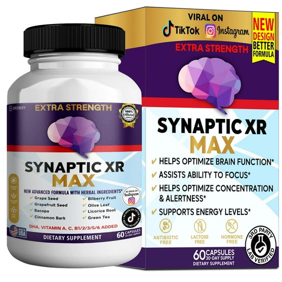 GreenVify Synaptic XR Max – Advanced Brain & Cognitive Support Supplement