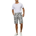 thumbnail image 2 of NOMADIC NOOK Animal Print Shorts for Men's Regular Fit Summer Shorts Pants 2 Pack, 2 of 5
