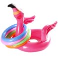 thumbnail image 2 of Paquete de 2 juguetes inflables con forma de flamenco, juego de lanzamiento de anillos con 8 Uds. De anillos flotantes para juego de Fiesta EN LA Piscina de natación, 2 of 5