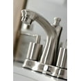 thumbnail image 4 of Kingston Brass FB7618SVL 4" Centerset Bathroom Faucet with Retail Pop-Up, Brushed Nickel, 4 of 5