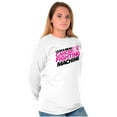 thumbnail image 3 of Lean Mean Cancer Fighting Machine BCA Women Plus Size Long Sleeve Graphic Tee Brisco Brands 2X, 3 of 5