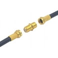 thumbnail image 4 of Conector de cable coaxial RG6 tipo F de 10 piezas chapado en oro, adaptador de extensión de cable que conecta dos cables de video coaxiales, 4 of 8