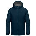 thumbnail image 2 of Little Donkey Andy Men's Insulated Jacket Lightweight Hooded Windproof Warm Winter Coat with Recycled Insulation（Ink Blue L）, 2 of 8