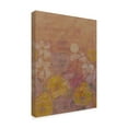 thumbnail image 2 of Trademark Fine Art 'Bouquet in Striped Vase' Canvas Art by Marabeth Quin, 2 of 4
