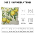 thumbnail image 5 of SHANXI Throw Pillow Case and Leaves Pillow Cushion Covers Home Sofa Decorative 18x18in, 5 of 5