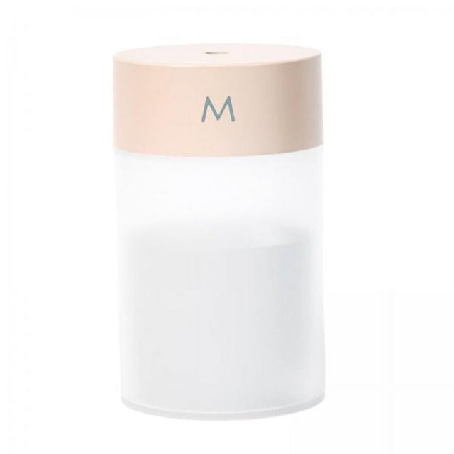 2x260ML humidificador de aire difusor niebla coche dormitorio oficina mesa rosa 3 piezas