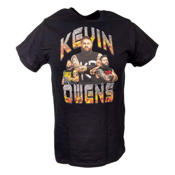 Kevin Owens Not Messing Around Mens Black T-shirt