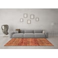 thumbnail image 3 of Ahgly Company Indoor Rectangle Abstract Brown Modern Area Rugs, 7' x 10', 3 of 4