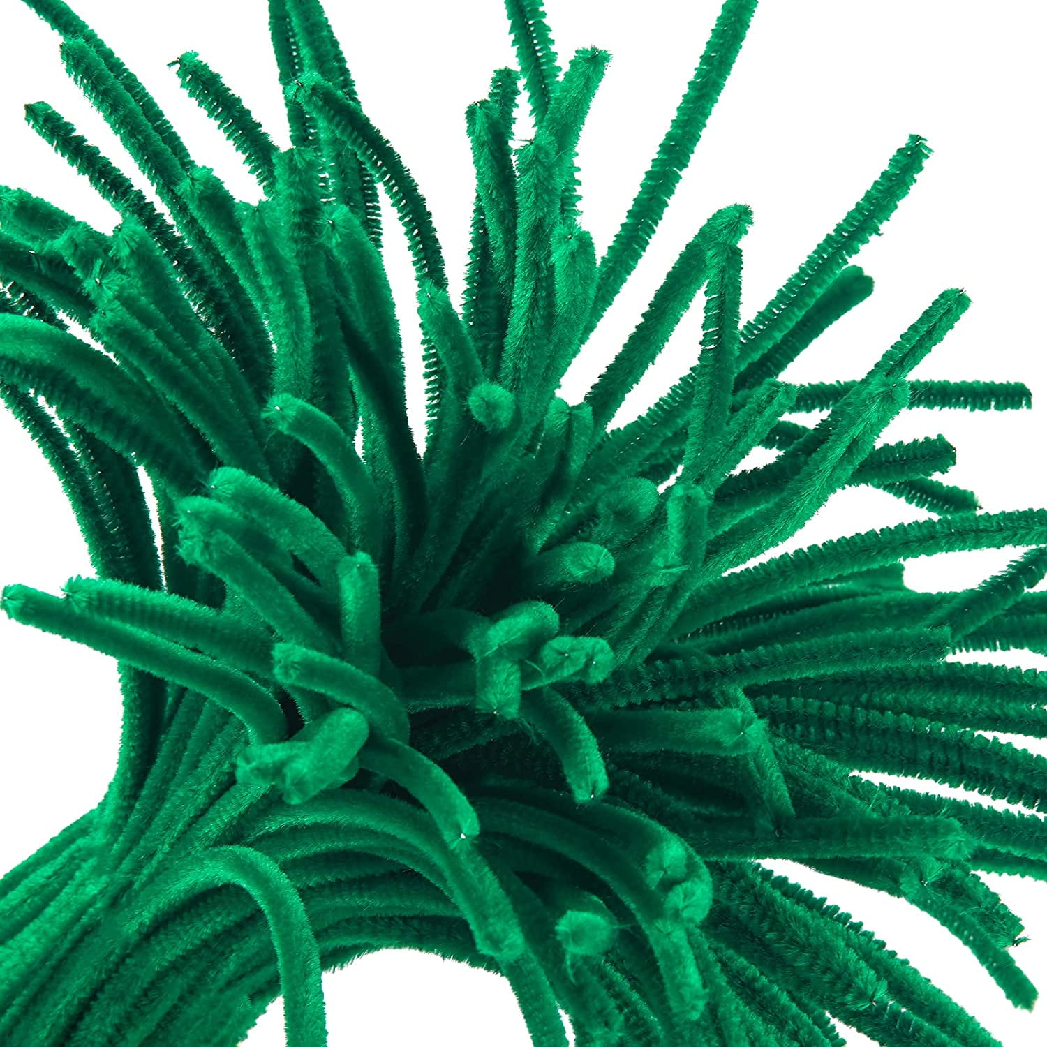 Pipe Cleaner Stems: Natural Green Pine (10) [2503-32