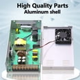 thumbnail image 2 of Adaptador de fuente de alimentación NUOFUWEI DC 12V 50A 600W para dispositivo de 12 V, 2 of 6
