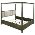 thumbnail image 3 of Coaster Gran Park 4-Piece Modern Wood Queen Bedroom Set Dark Cocoa, 3 of 20
