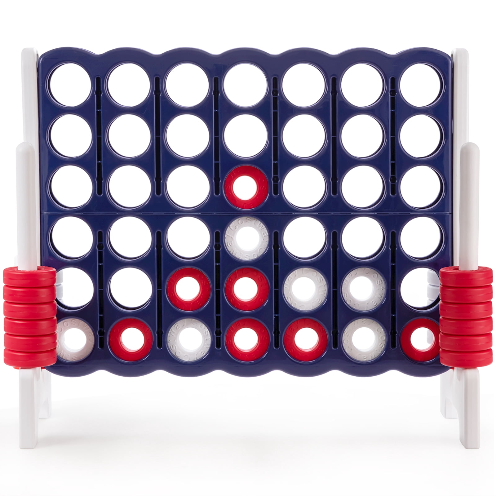 Topbuy 47.5'' x 17'' x 41'' Jumbo 4-to-Score Giant Game Set Lawn Games