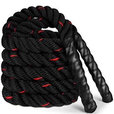 LOVJOYSE Jump Rope, Weighted Jump Ropes for Men women, 2.8lb Heavy Skipping Rope for Exercise, Adult Jumpropes for Home Workout, Improve Strength and Building Muscle,Total Body Workout Equipment