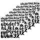 thumbnail image 2 of BRIGHTFUFU 10 hojas de letras multipropósito pegatinas letras pegatinas alfabeto calcomanías adhesivas, 2 of 8