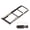 Black, variant on Yajisi Dual Sim Card Tray Replacement for Xiaomi Redmi Note 10 - Premium Plastic Dual Slot Holder Kit with Eject Pin & Cleaning Brush, Precision Fit Black