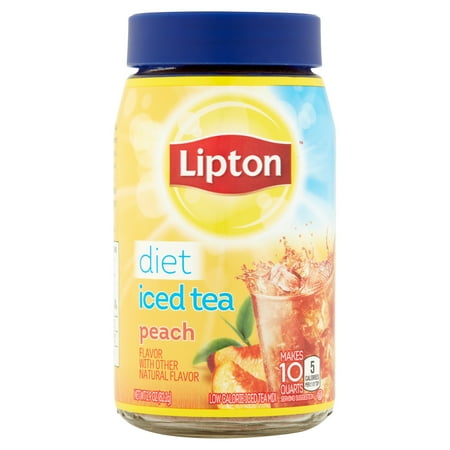 Lipton Diet Peach Iced Tea Mix, 2.9 Oz