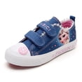 thumbnail image 2 of Zapatos informales para niños salvajes de Disney, zapatos para correr transpirables antideslizantes, zapatos de lona de dibujos animados a la moda para niñas, zapatos de elsa frozen29-Insole18 CM Gao Jinjia LED, 2 of 2
