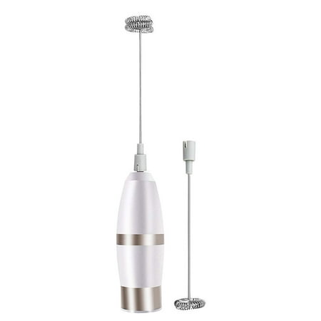 Electric Handheld Milk Frother Foamer Mixer Stainless Steel Coffee Latte (Best Hand Mixer For The Money)