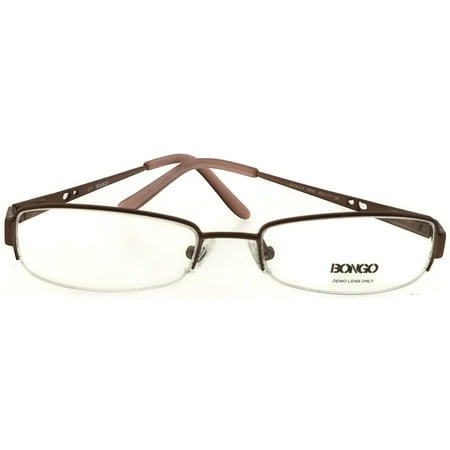 Bongo BG0017-CALLY-D96-49 Women's Brown Frame Clear Lens Genuine Eyeglasses NWT