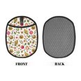 thumbnail image 2 of Naloa Fall Fruits And Vegetables Silicone Pot Holders, Oven Mitts Heat Resistant Hot Pads, Non Slip Pot Holder for Kitchen Baking and Cooking 9.4 x 7.5 Inches, 2 of 7