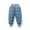 Blue, variant on SILVERCELL Toddler Baby Boys Girls Winter Lightweight Down Pants Windproof Warm Snow Pant Trousers 9M-5T