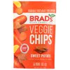 Brad'S Plant-Based Sweet Potato Veggie Chips, 3 Oz.